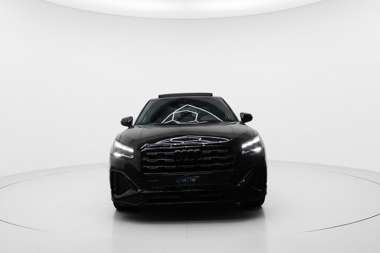 Audi Q2 35 TFSI 3x S LINE PANO VIRTUAL CAM MATRIX LED, Auto's, 4 cilinders, 150 pk, Zwart, Bedrijf