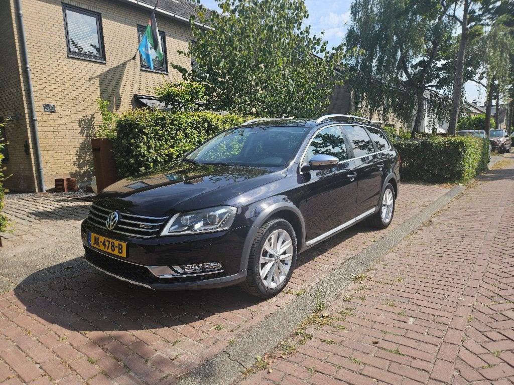 Volkswagen Passat Alltrack 2.0 TSI 4Motion DSG 211 PK, Auto's, Automaat, Euro 5, Zwart, 4 cilinders
