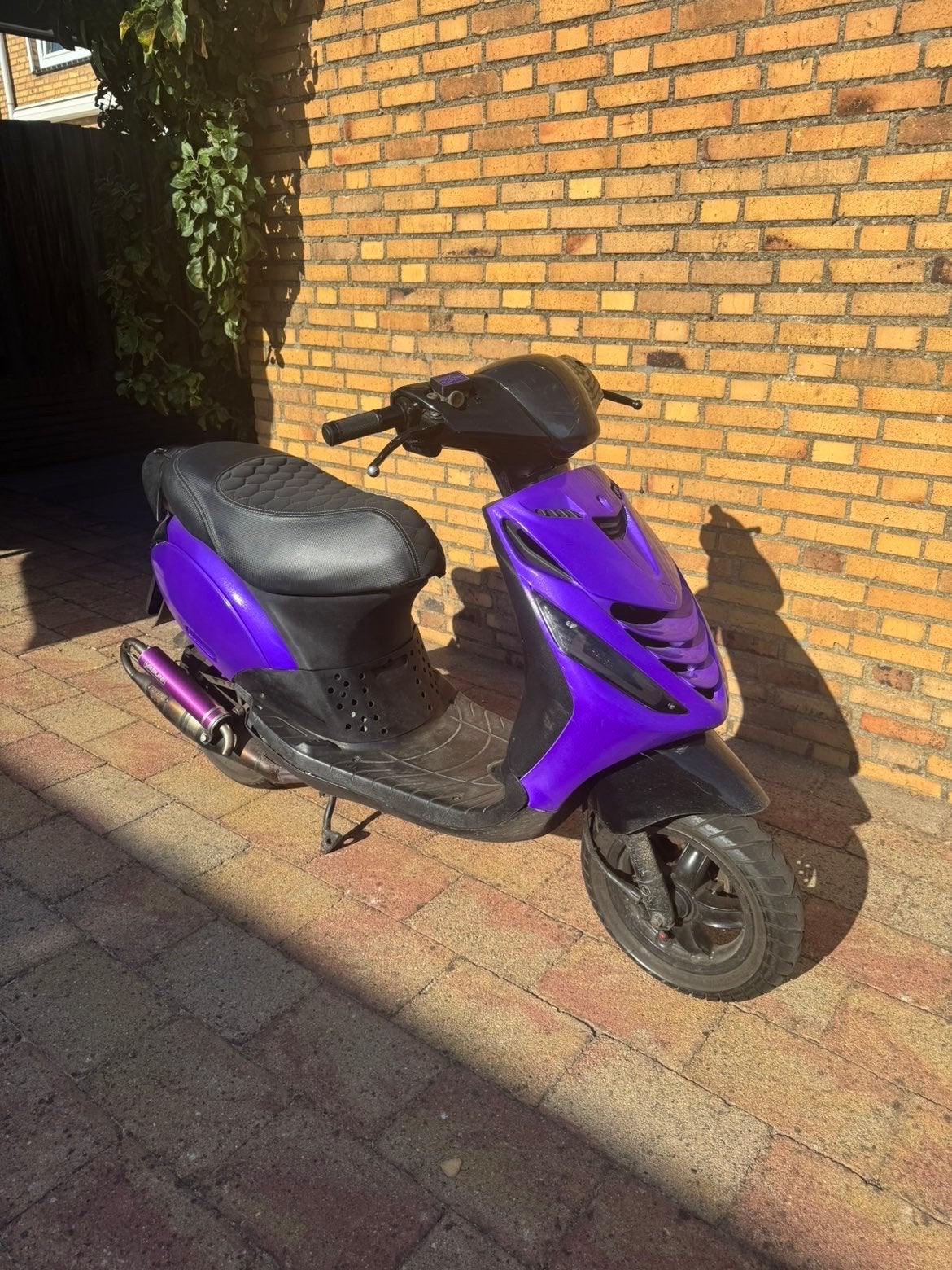 Paarse Piaggio Zip 2000 - 70cc DR70/Yasuni + Accessoires, Ophalen, Piaggio, Gebruikt, Overige typen