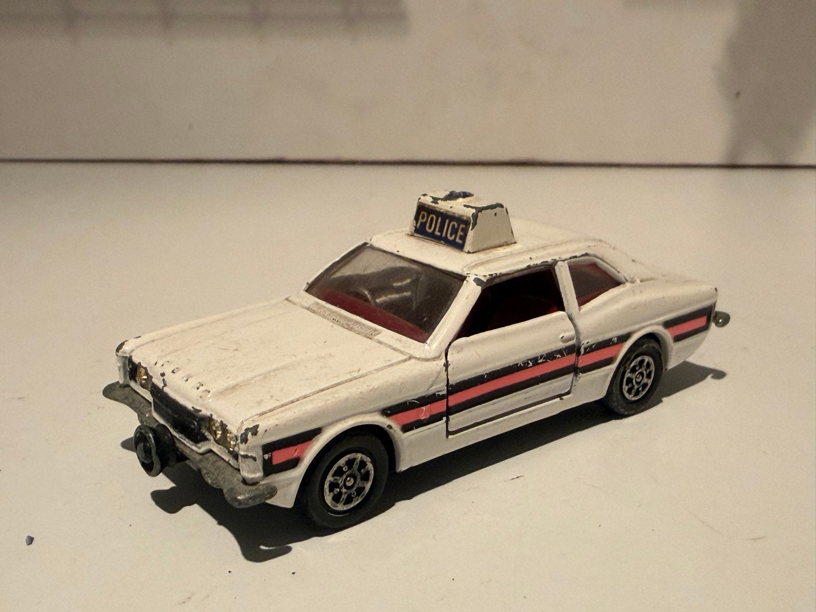 Corgi Toys Ford Cortina GXL Politieauto - Vintage Speelgoed, Ophalen of Verzenden, Gebruikt, Auto