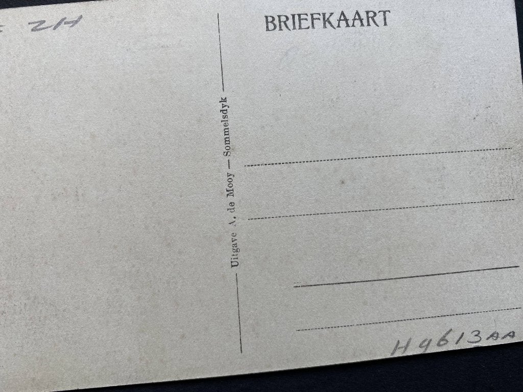 Ansichtkaart Oostdijk in Sommelsdijk /  jaren 20, Verzamelen, Ophalen of Verzenden, 1920 tot 1940, Ongelopen, Zuid-Holland