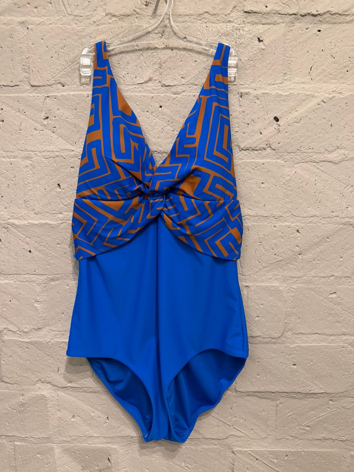 David badpak 44/ XXL NIEUW!! Nu €40, Kleding | Dames, Ophalen of Verzenden, Nieuw, Bruin, Badpak