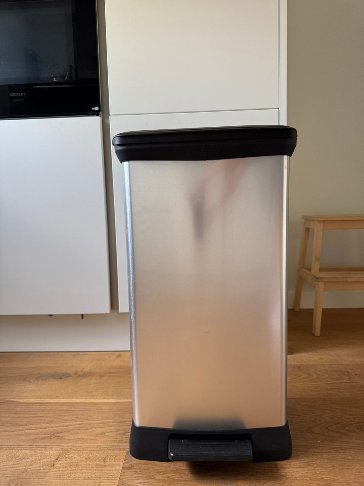 Curver decobin prullenbak 50 liter, 40 liter of meer, Ophalen, Zo goed als nieuw, Kunststof