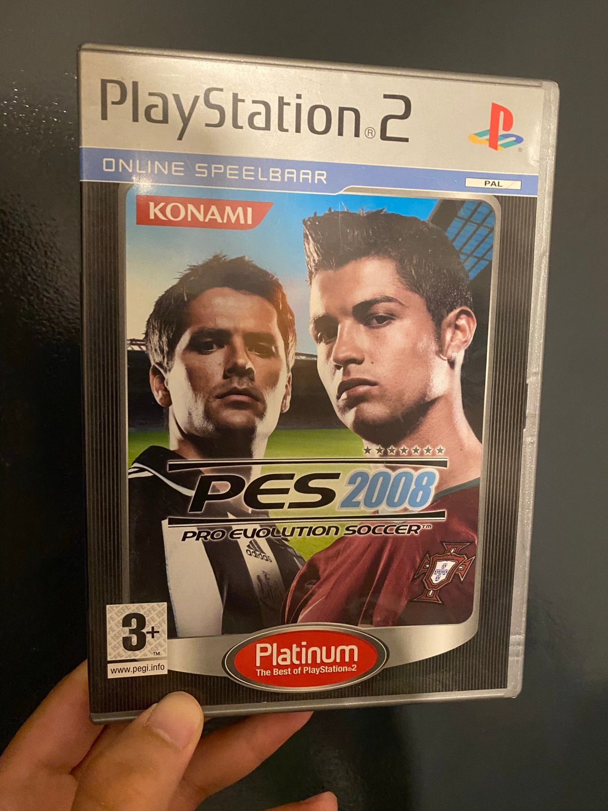 PES 2008 Pro Evolution Soccer PlayStation 2, Gebruikt, 2 spelers, Eén computer, Ophalen of Verzenden