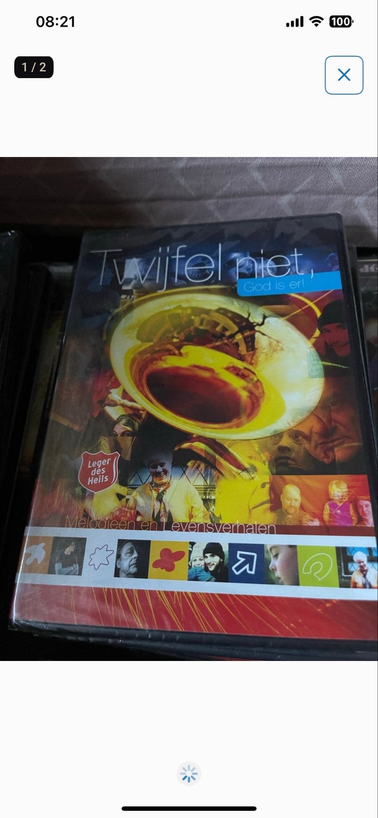 CD: Twijfel niet, God is er! - Leger des Heils, Gebruikt, Geestelijke liederen, Ophalen of Verzenden, Inclusief doosje