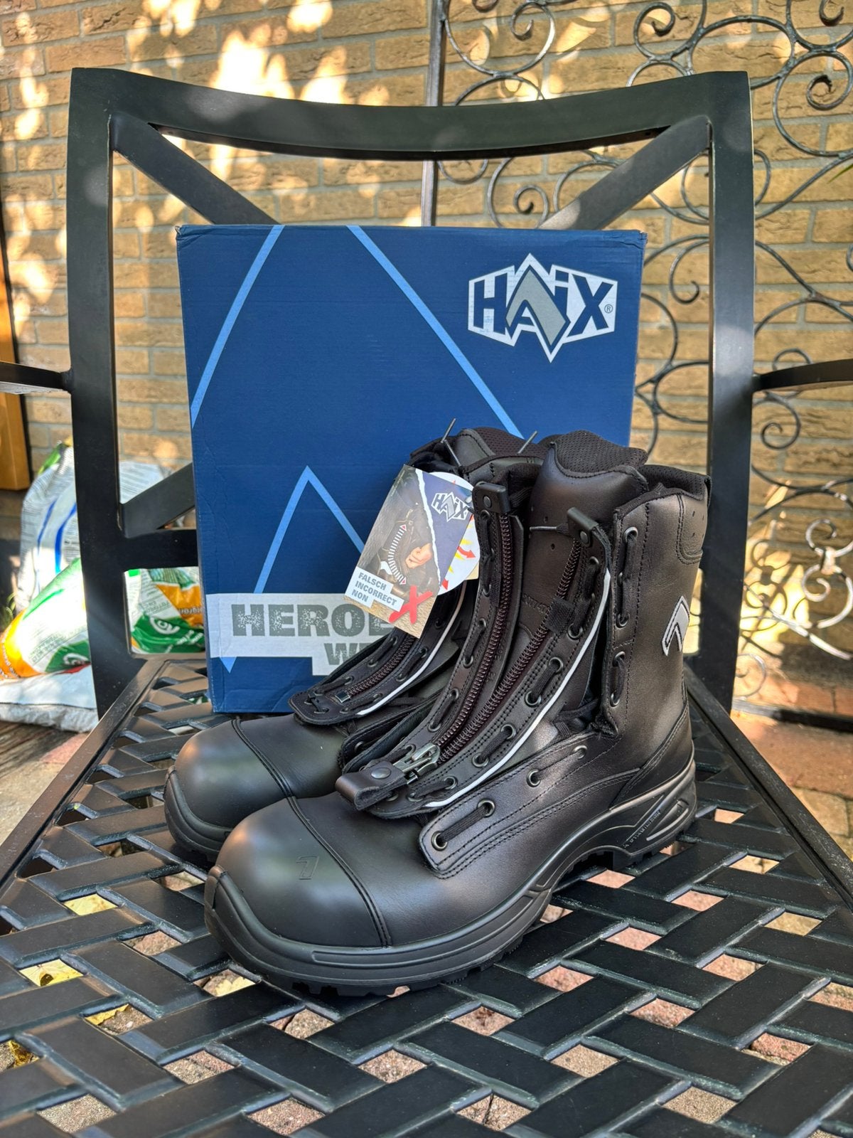 HAIX Airpower XR1 maat 47, Zwart, Nieuw, Ophalen of Verzenden, Werkschoenen