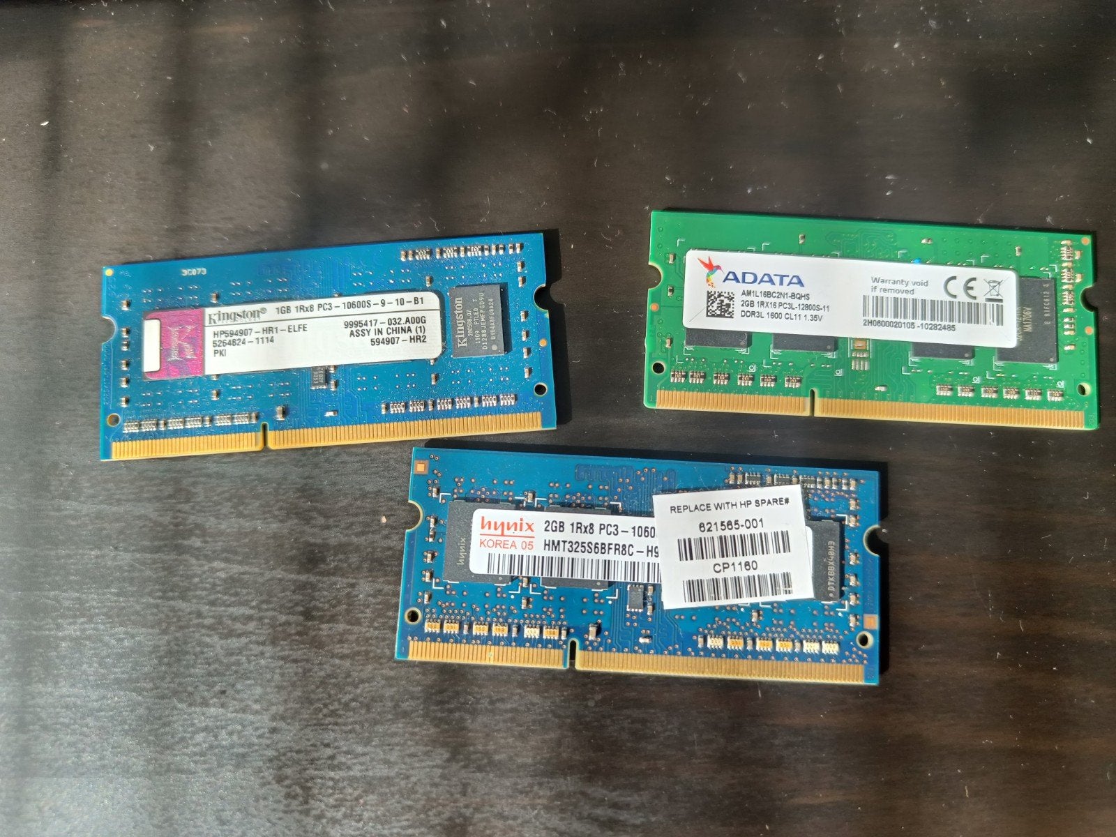 Laptop RAM DDR3, Computers en Software, DDR3, Ophalen of Verzenden, Zo goed als nieuw, 2 GB
