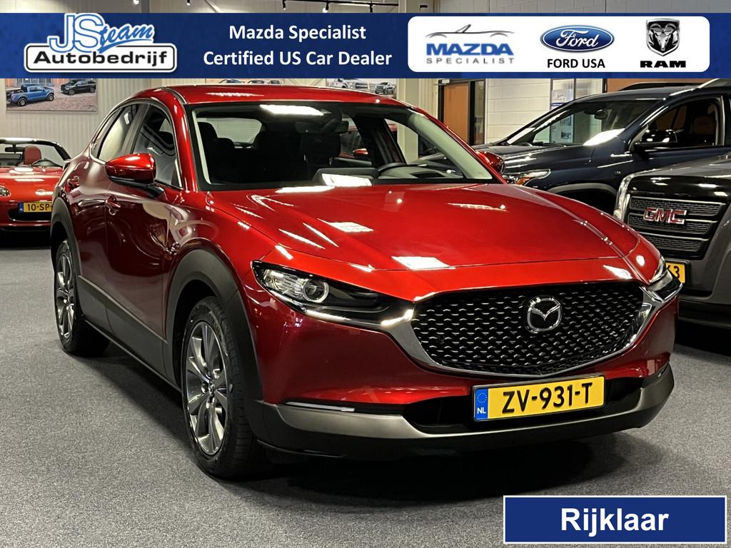 Mazda CX-30 2.0 e-SkyActiv-G 122PK M Hybrid Comfort Leder 18, Auto's, Mazda, Voorwielaandrijving, Gebruikt, 122 pk, Bedrijf