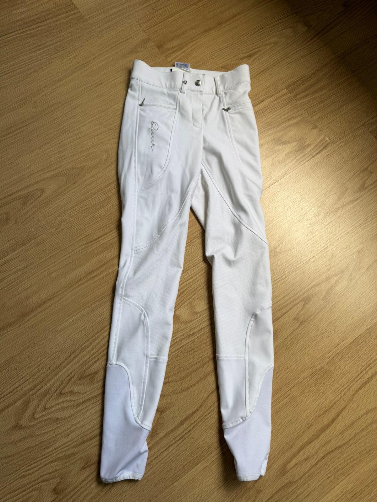 Quur Witte paardrijbroek, Dieren en Toebehoren, Ophalen of Verzenden, Gebruikt, Dressuur, Onderkleding