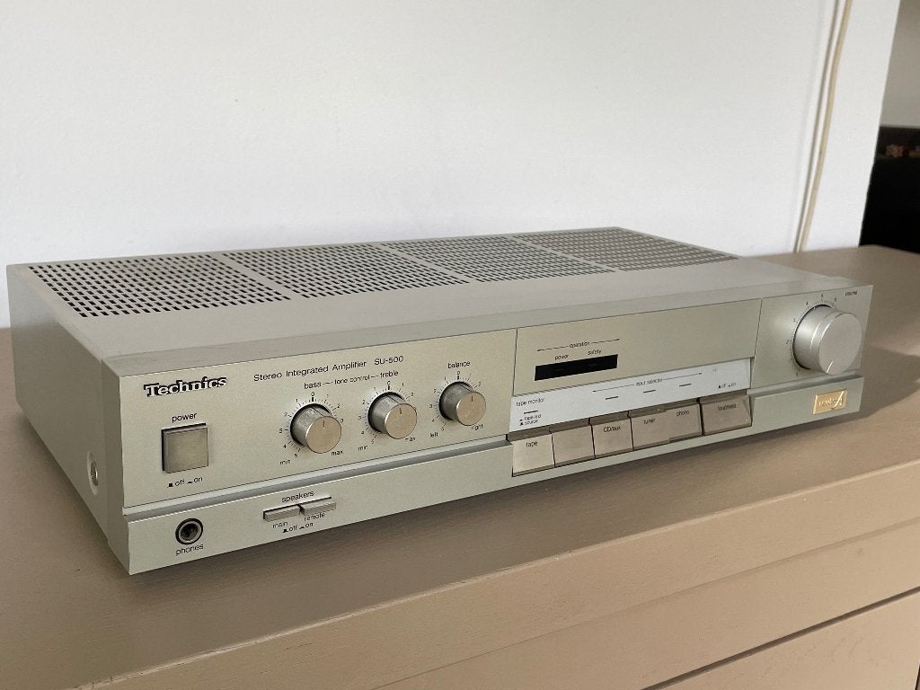 Technics SU500 New ClassA versterker, Audio, Tv en Foto, Overige merken, Gebruikt, Ophalen of Verzenden, Minder dan 60 watt