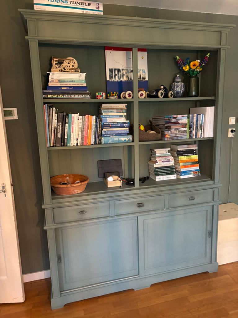 Buffetkast groen - zsm af te halen, Ophalen, Met deur(en), 200 cm of meer, 25 tot 50 cm