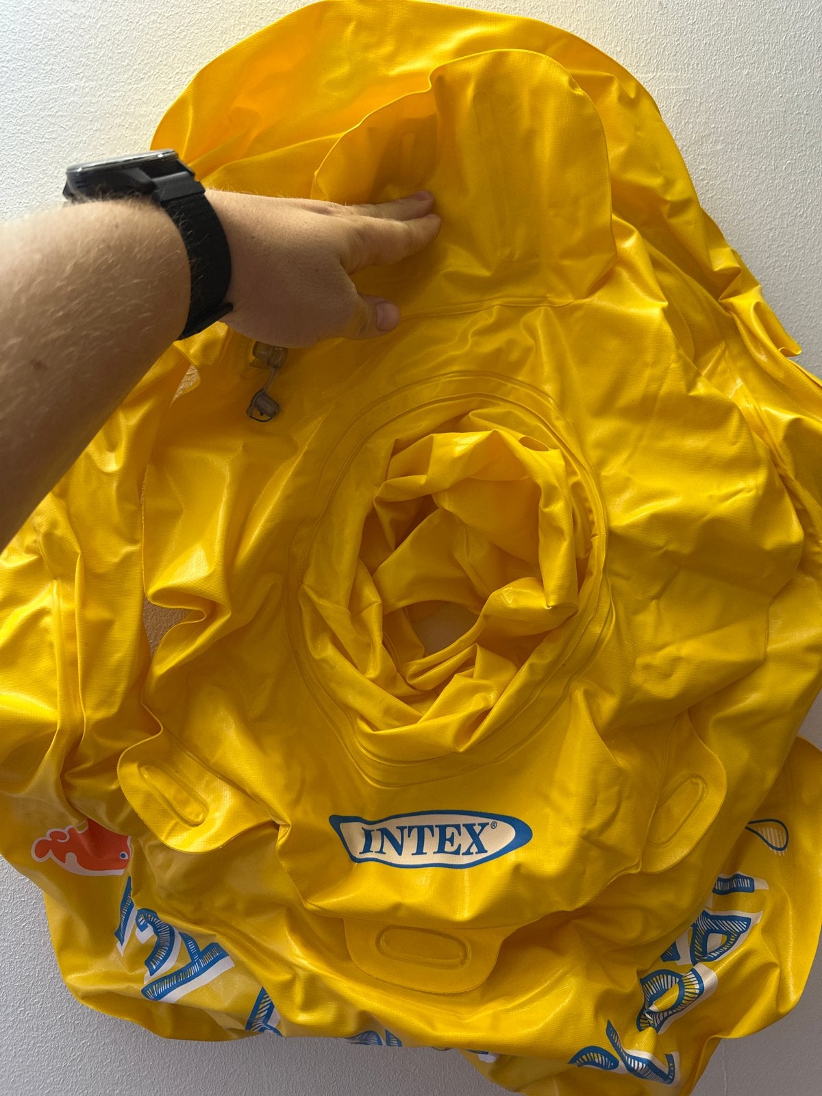 Intex Baby Float Geel - Zwemband voor baby's, Ophalen of Verzenden, Gebruikt, Overige typen