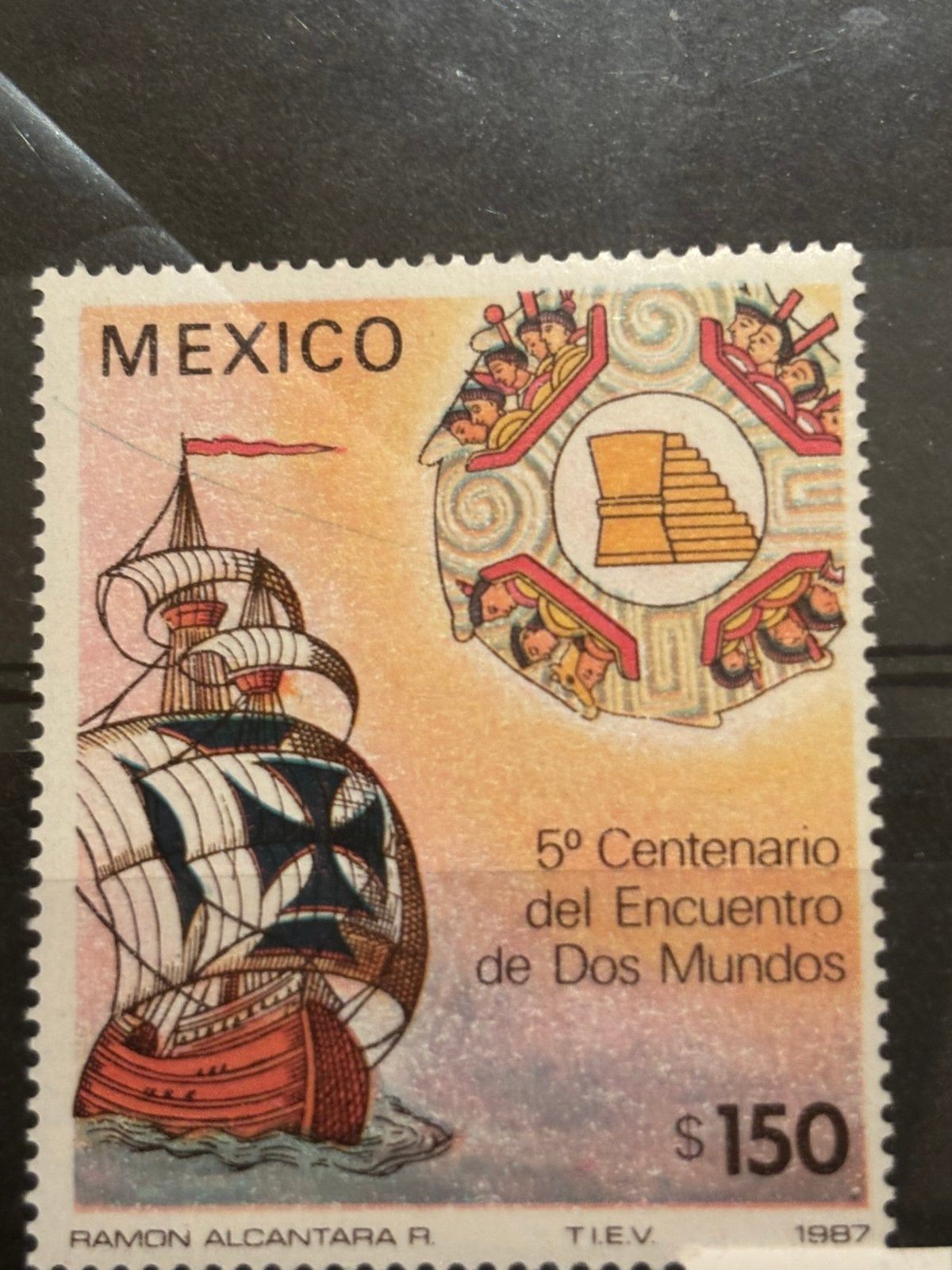 Schepen, Mexico 1987, Ophalen of Verzenden, Postfris, Overige thema's