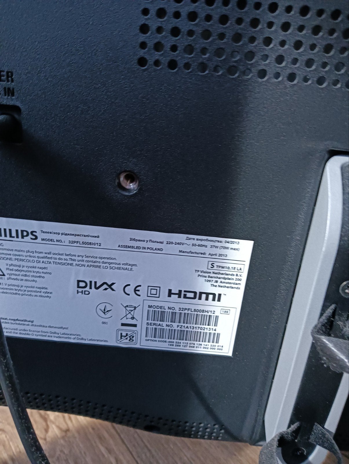 mooie Philips tv, Philips, 50 Hz, Ophalen of Verzenden, Zo goed als nieuw