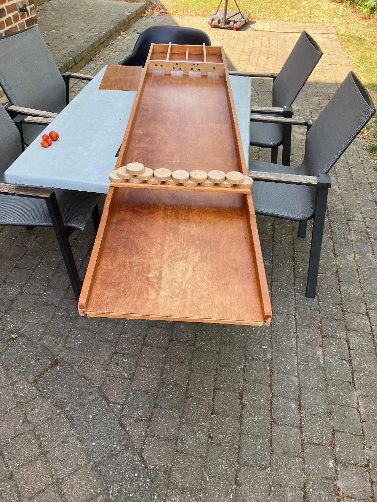 Houten sjoelbak Homas, Ophalen, Zo goed als nieuw