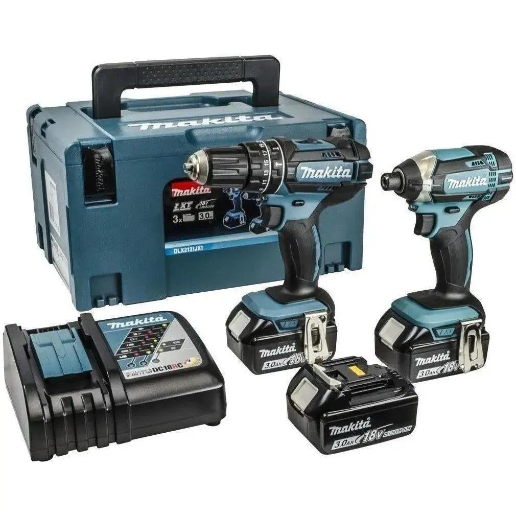 Makita Accu combiset 2-delig (DHP482 + DTD152) 18V 3.0Ah, Doe-het-zelf en Verbouw, Ophalen of Verzenden, Zo goed als nieuw, Boor- en Schroefmachine