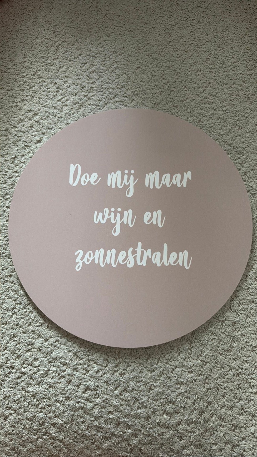 Wandbord nieuw, Ophalen of Verzenden, Nieuw