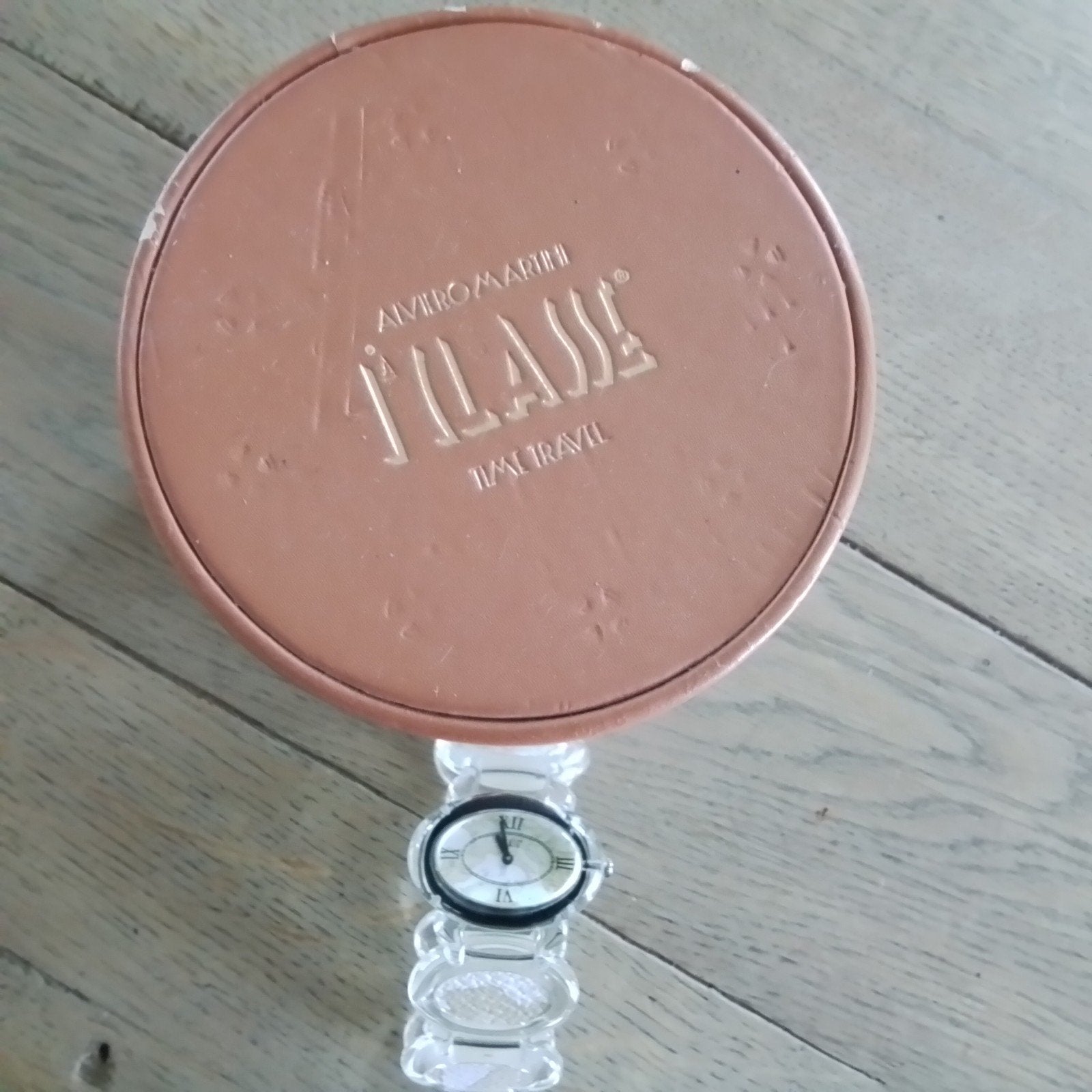 ALVIERO MARTINI 1A CLASSE,  horloge (Italiaans design), Ophalen of Verzenden, Staal, Overige merken