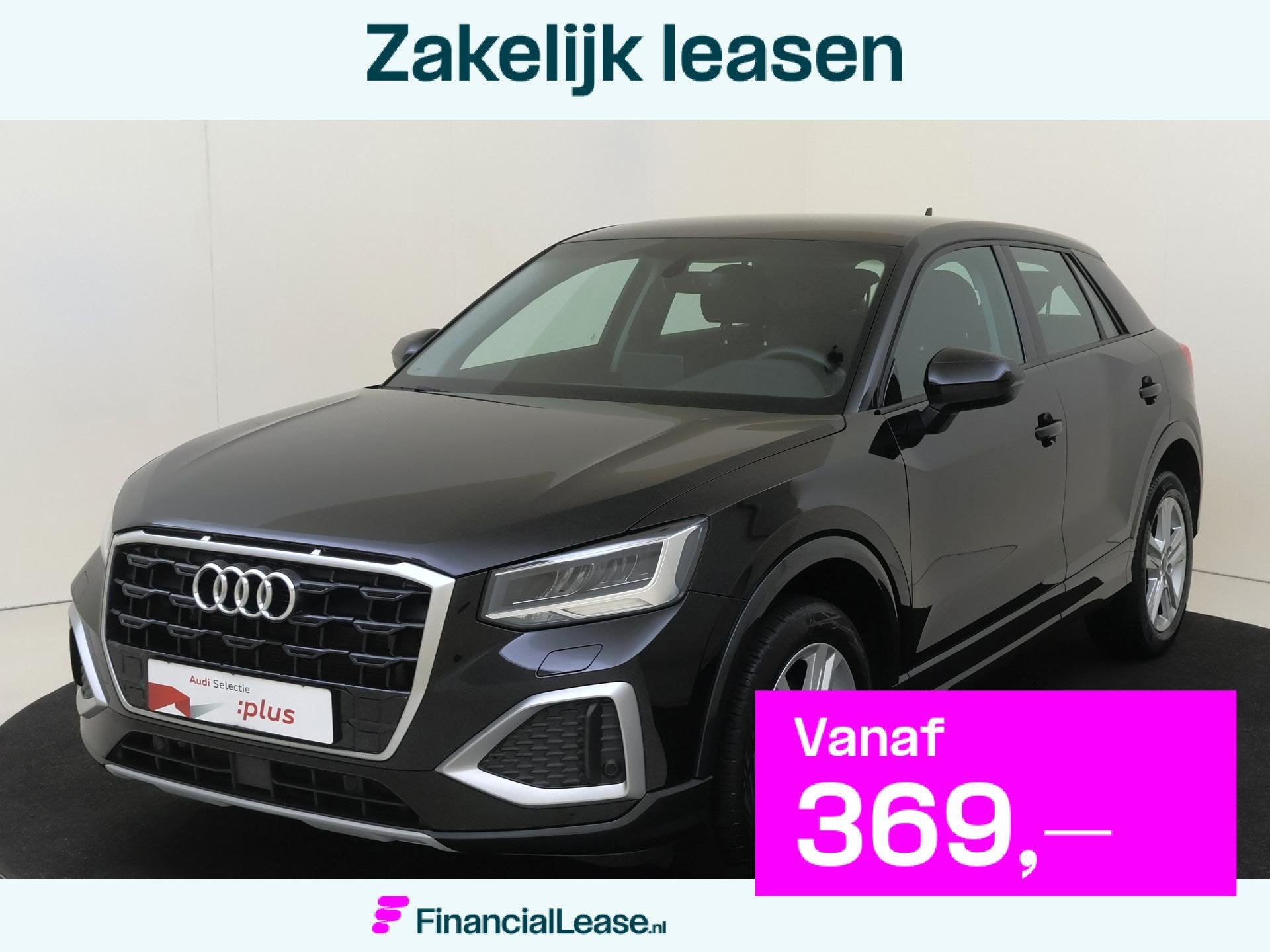Audi Q2 35 TFSI Advanced edition | Achteruitrijcamera | Stoe, Stof, Zwart, Origineel Nederlands, Bedrijf