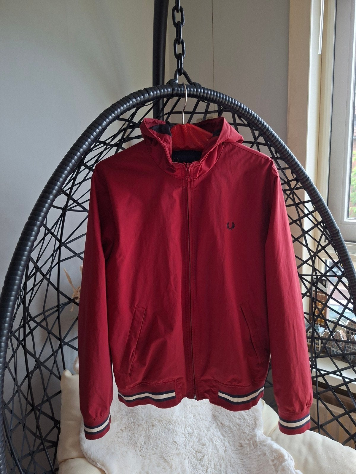 Fred Perry jas maat M, Maat 48/50 (M), Ophalen of Verzenden, Zo goed als nieuw, Fred Perry