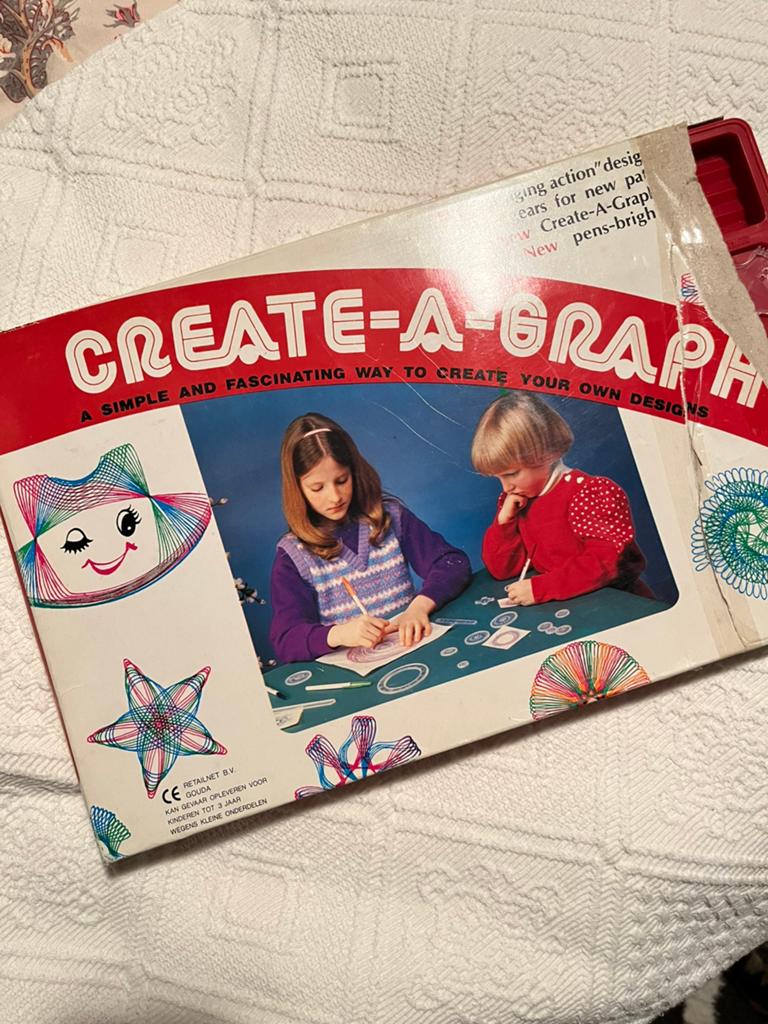 Tekenset Spirograph (create-o-graph), Ophalen of Verzenden, Gebruikt, Overige typen