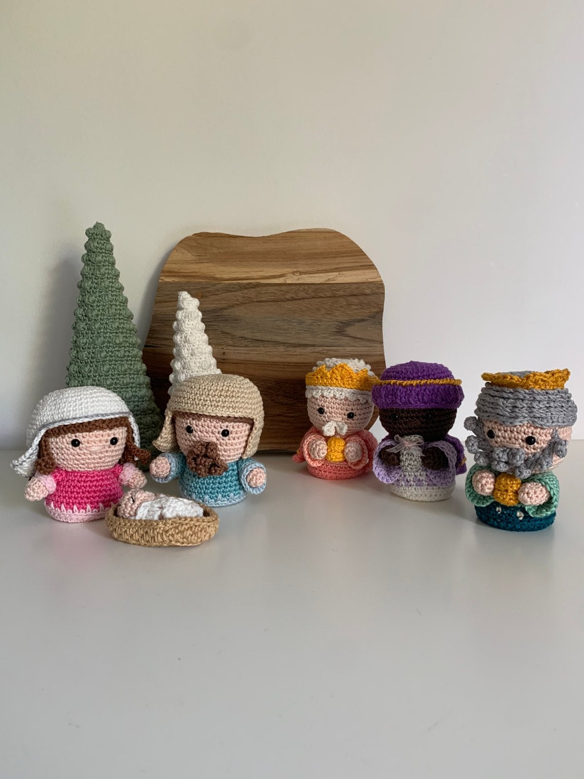 Gehaakte kerststal., Ophalen of Verzenden, Nieuw