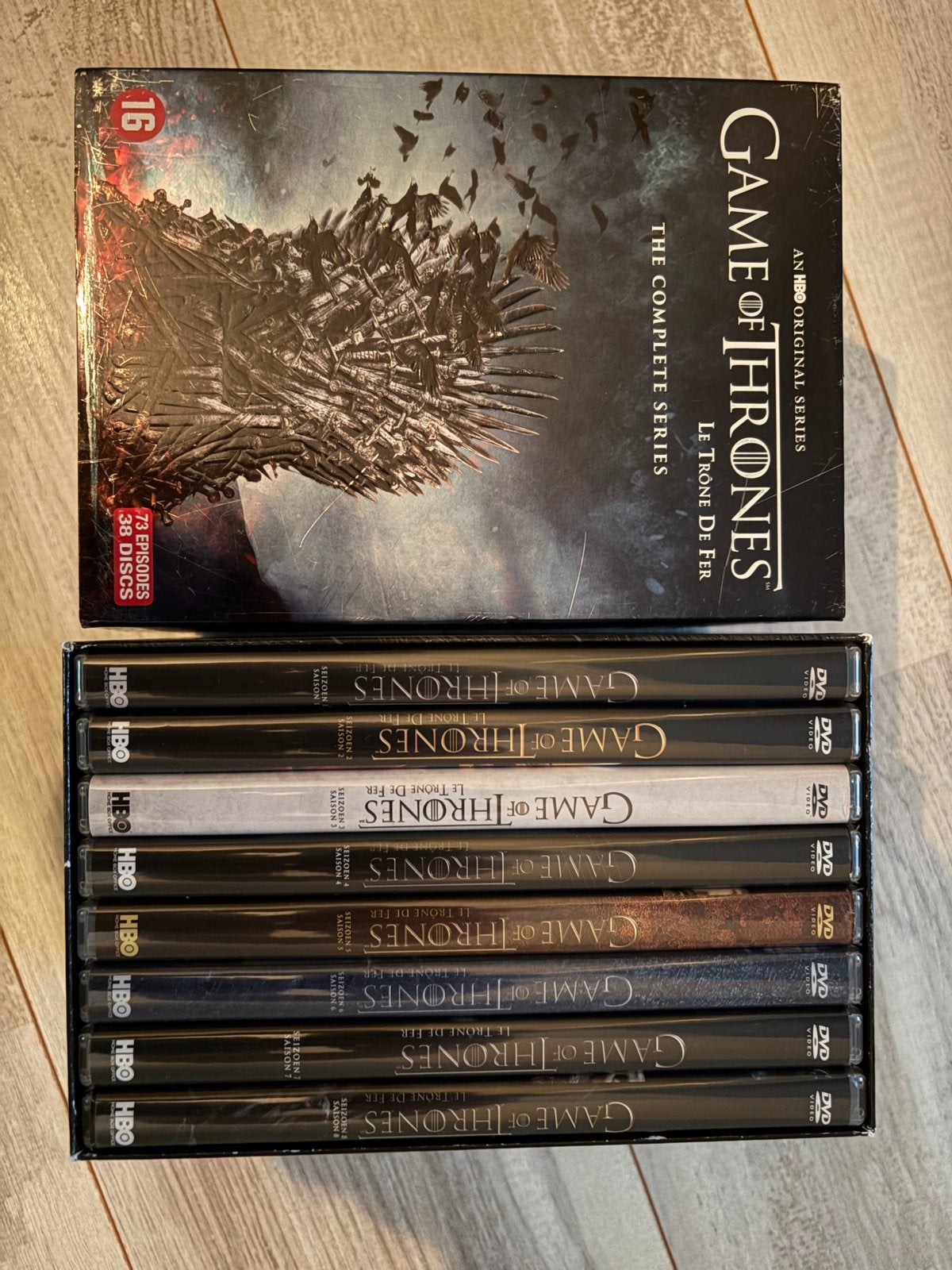 Game of Thrones: The Complete Series (DVD Boxset), Vanaf 16 jaar, Nederlands, Science Fiction en Fantasy, Ophalen of Verzenden