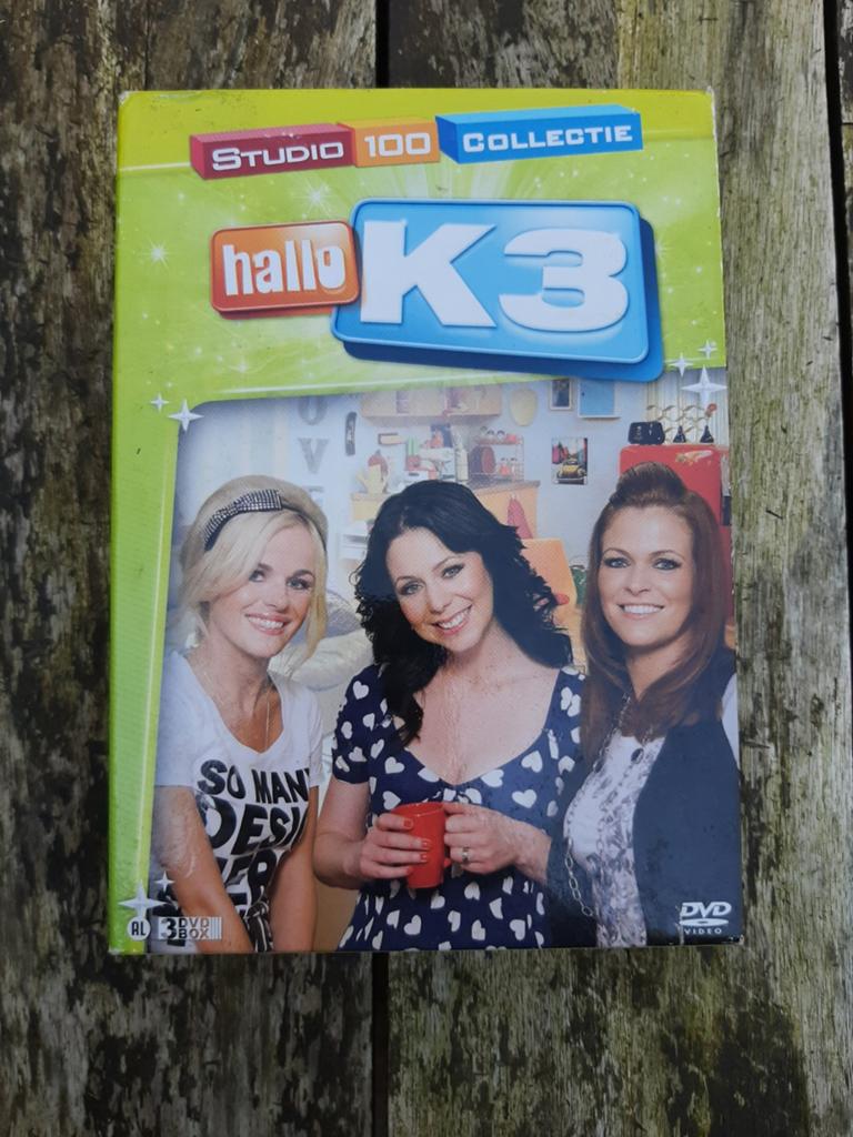 Hallo k3 dvd box vol 1 2 3, Alle leeftijden, Ophalen of Verzenden, Zo goed als nieuw
