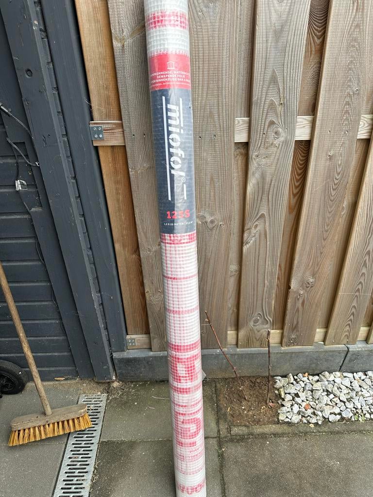 Miofol 125S dampremmende folie en VAST folie tape, Minder dan 4 cm, Overige materialen, Nieuw, Ophalen of Verzenden