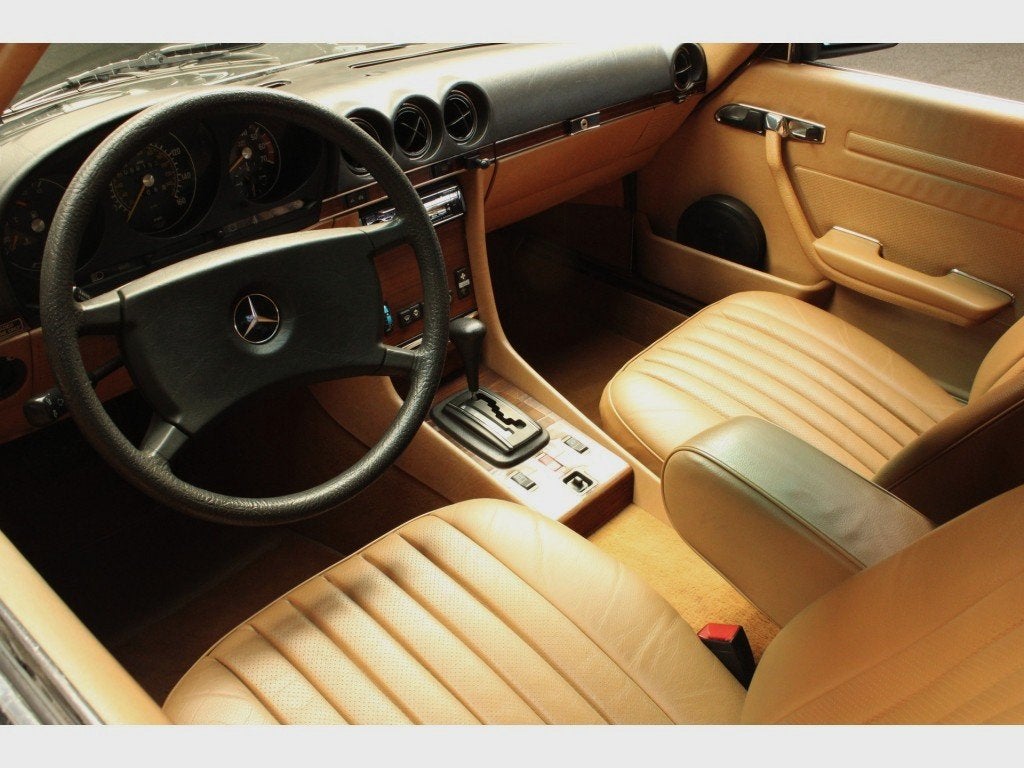 Mercedes-Benz SL-Klasse 380 SL Aut. Hardtop Beige leer Airco, foto 10