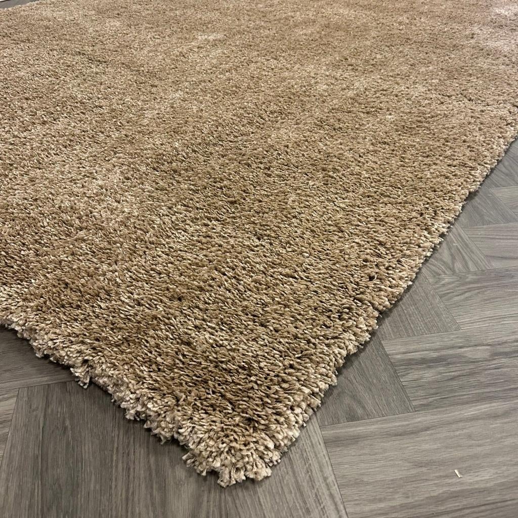 Brinker Wacken Light Brown - 200x290cm, Crème, 200 cm of meer, Ophalen of Verzenden, Zo goed als nieuw