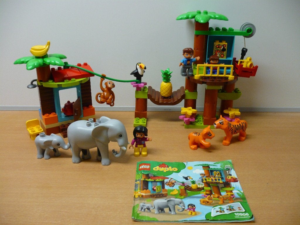 Lego / Duplo 10906 ** Tropisch Eiland **, Ophalen of Verzenden, Zo goed als nieuw, Duplo, Complete set