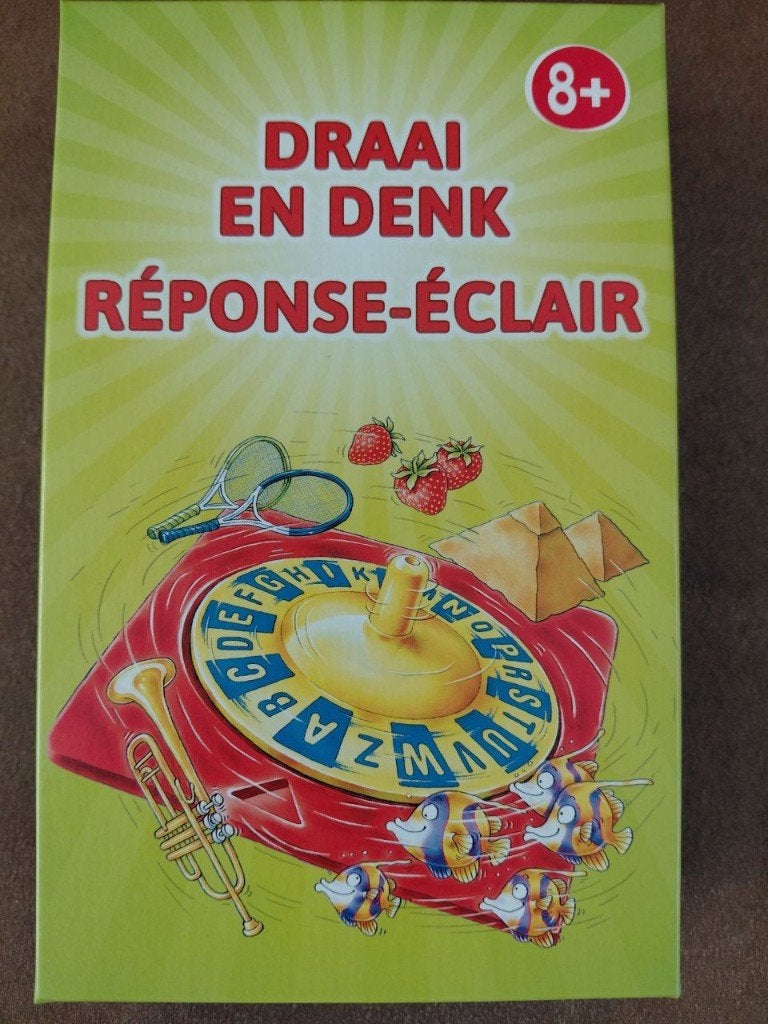 Spelset kaarten klappen en Draai en denk spel, Vijf spelers of meer, Ophalen of Verzenden, Zo goed als nieuw