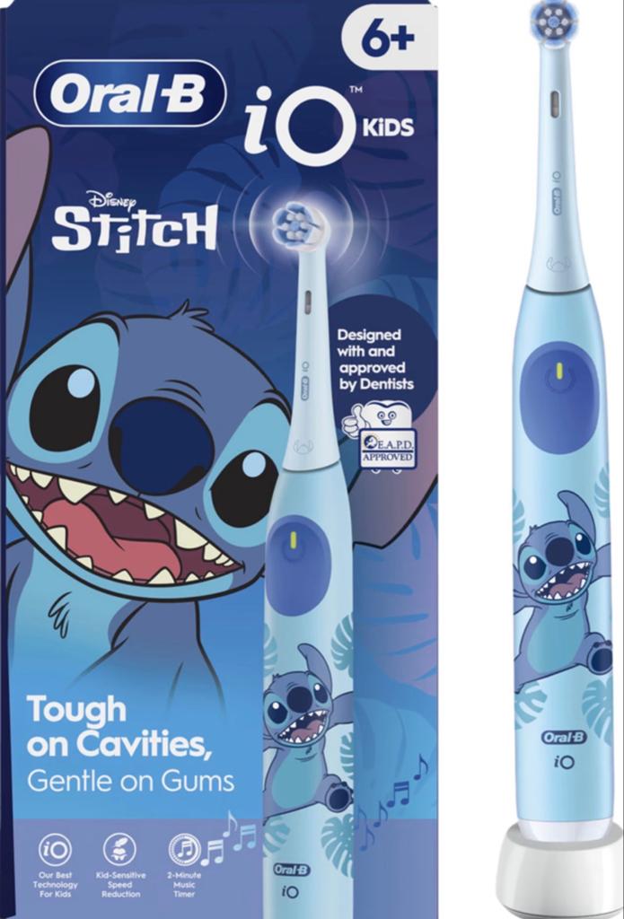 Oral-B iO Kids Disney Stitch Elektrische Tandenborstel 6+, Ophalen of Verzenden, Nieuw, Mondverzorging