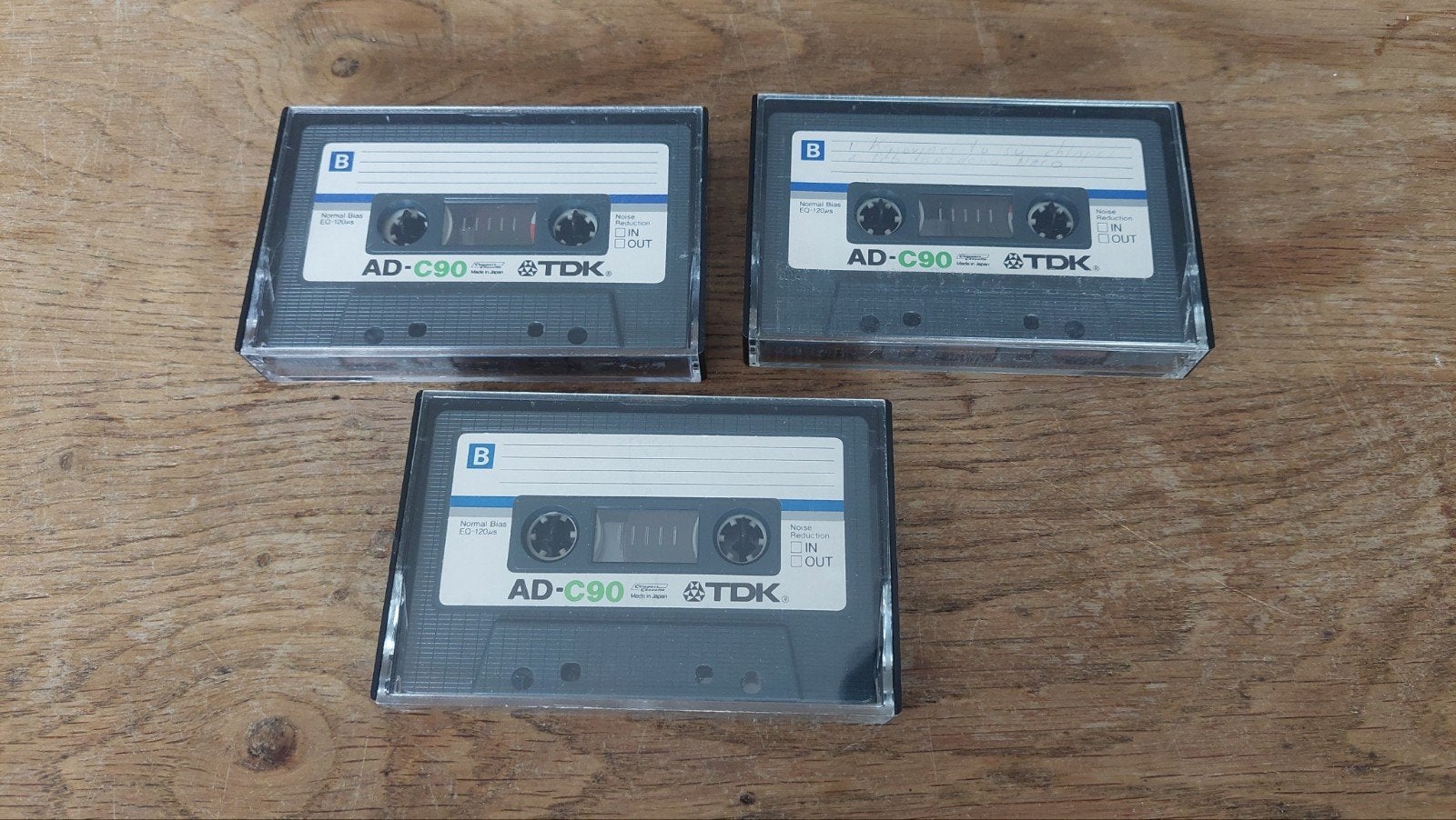 TDK  AD-C90  3 stuks.  Bespeeld., Cd's en Dvd's, Cassettebandjes, Verzenden, Gebruikt, Overige genres, 2 t/m 25 bandjes