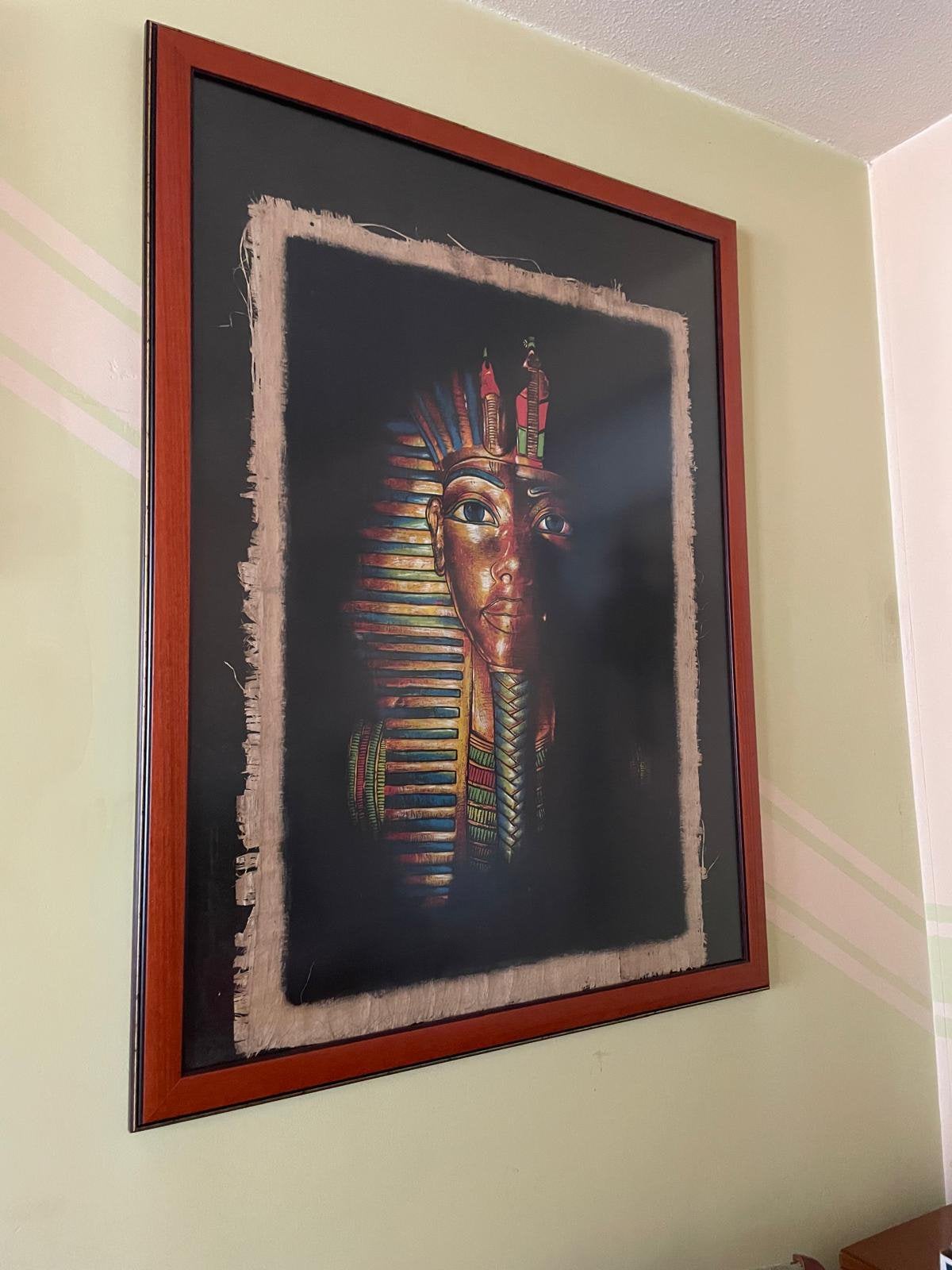 Toetanchamon poster in lijst, Ophalen