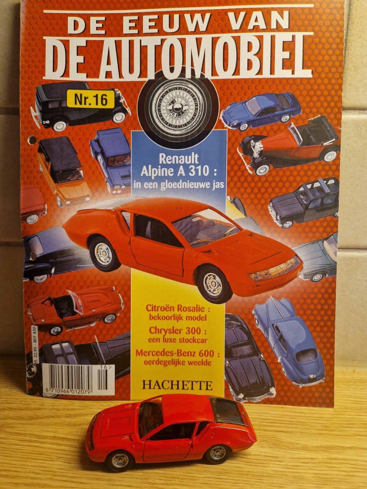 solido Renault alpine A310 tijdschrift doosje, Ophalen of Verzenden, Zo goed als nieuw, Auto, Solido