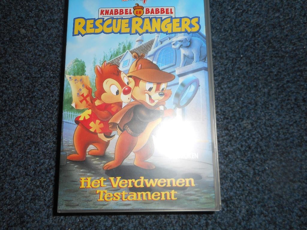 RESQUE RANGERS "Het verdwenen testament" Disney Op VIDEO!, Tekenfilm, Alle leeftijden, Kinderprogramma's en -films, Ophalen of Verzenden