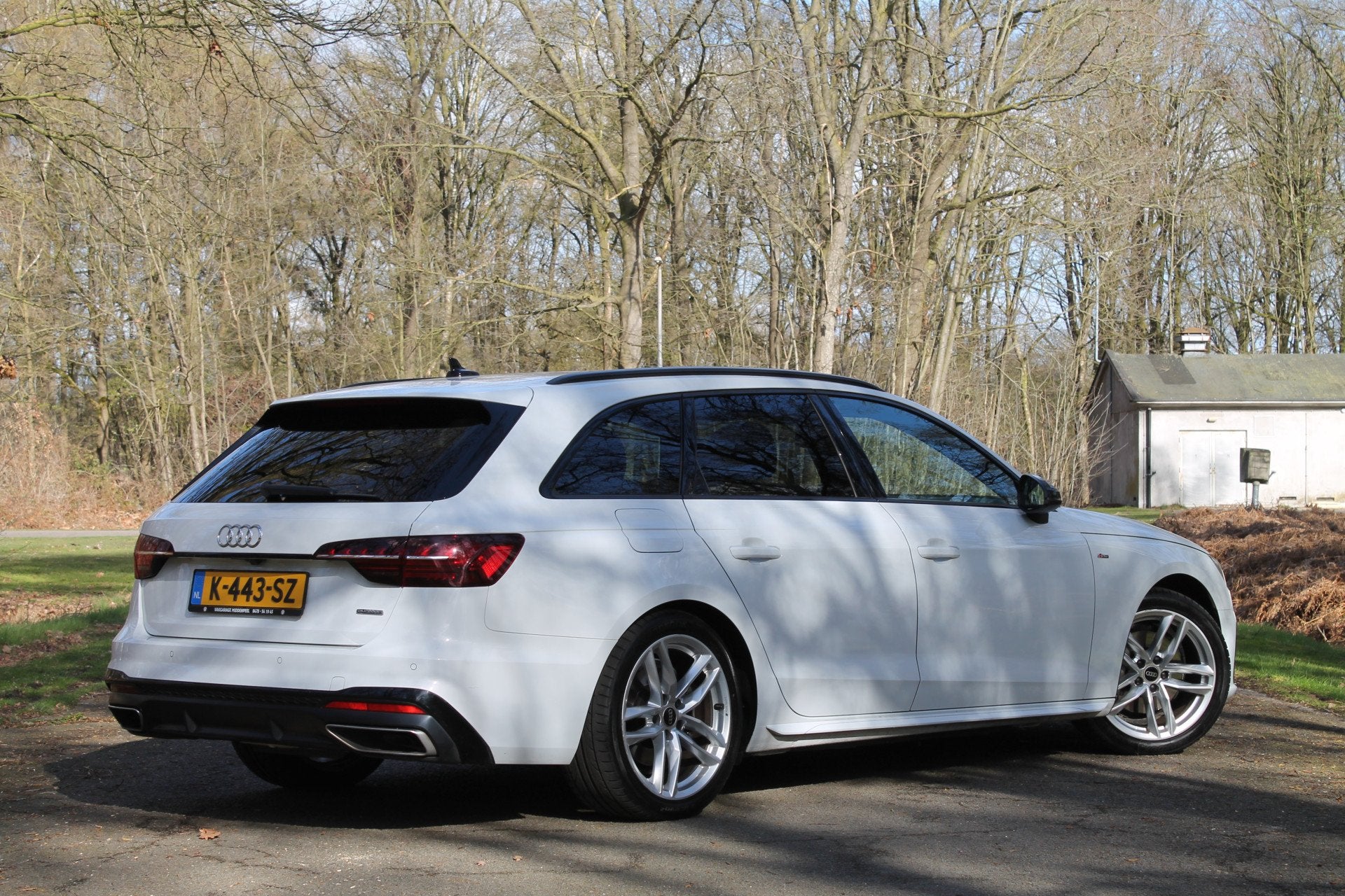Audi A4 Avant 40 TFSI quattro S-Line | Trekhaak | Carplay, Automaat, Gebruikt, 4 cilinders, A4