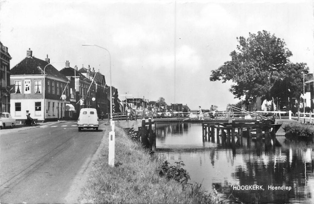 378-347-041 Hoogkerk Hoendiep, Verzamelen, Ansichtkaarten | Nederland, Verzenden, Voor 1920, Groningen