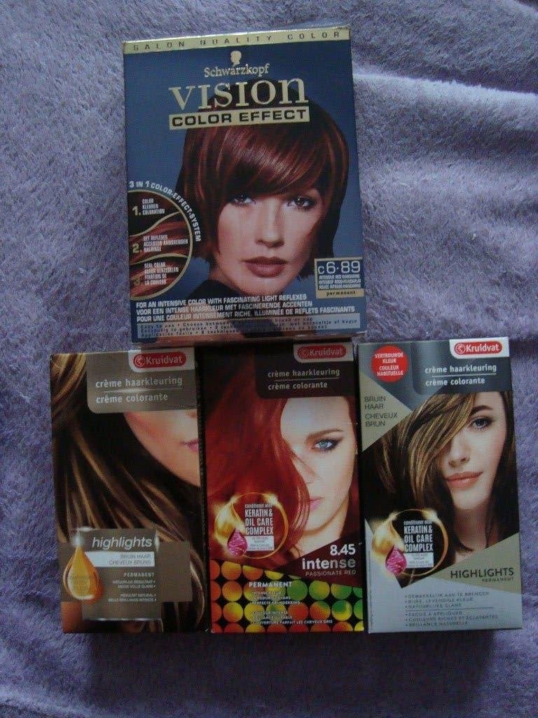 2 x haarverf , haarverf highlights per stuk te koop, Ophalen of Verzenden, Nieuw, Overige typen