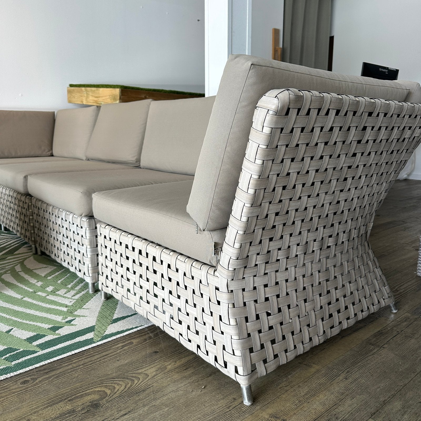 Foto 3 van Apple Bee Loungeset / Tuinset – Grote Hoekset