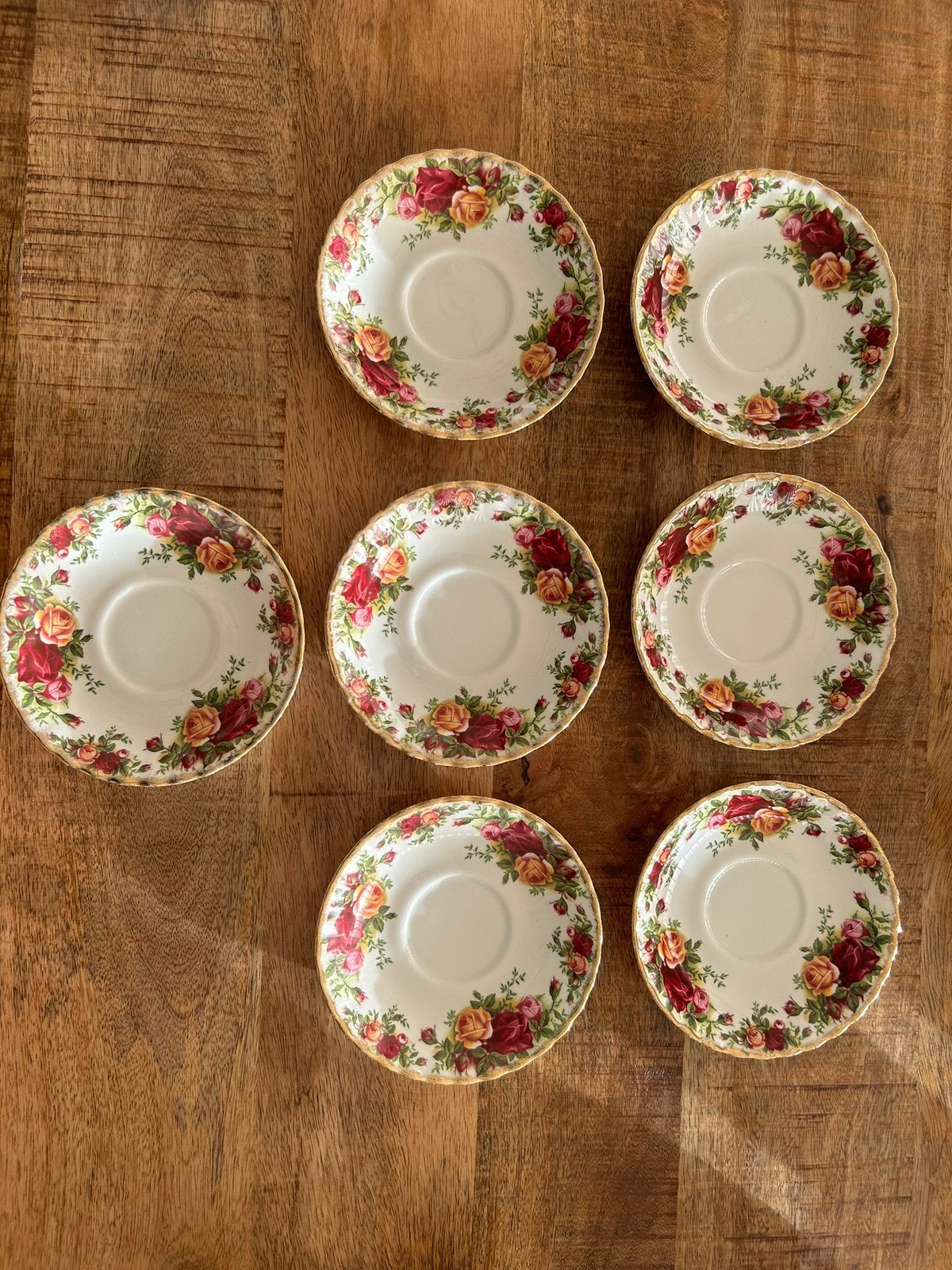 Royal albert old country rose servies zie info omschrijving, Ophalen of Verzenden