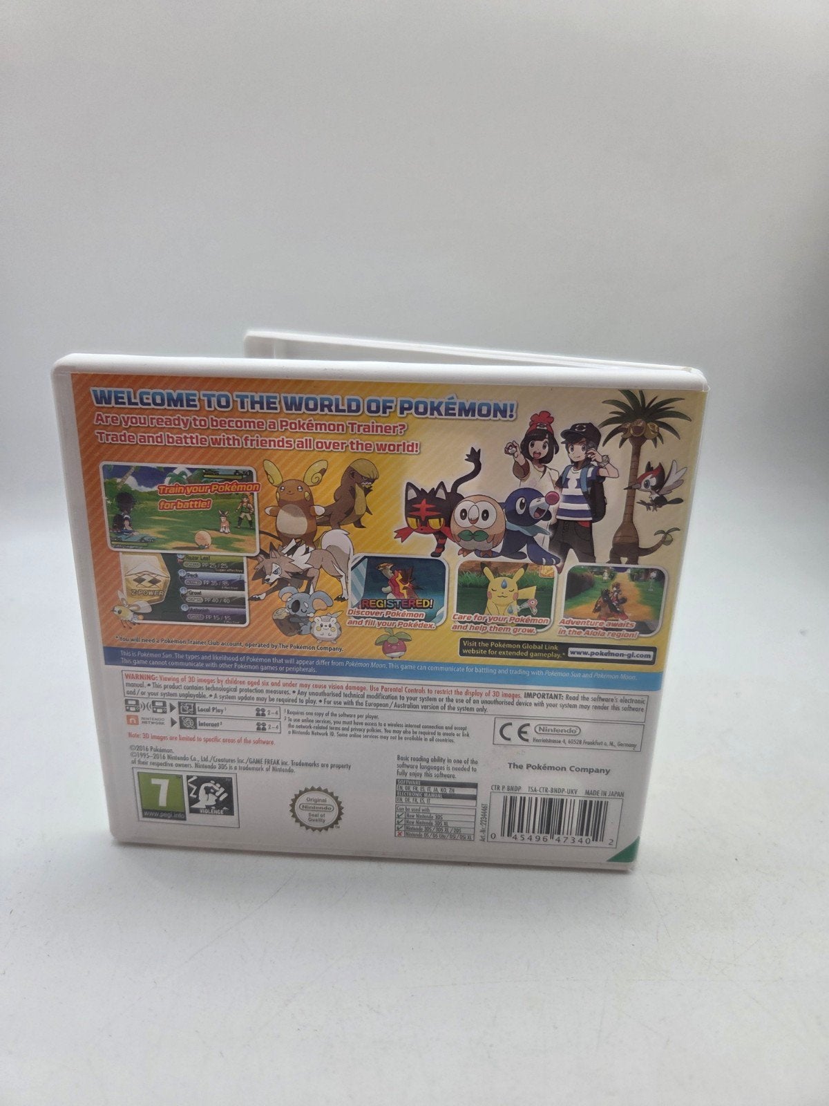 Pokémon Sun - Nintendo 3DS, Spelcomputers en Games, Nintendo, Online, 1 speler, Nintendo of Europe GmbH, Herriotstrasse 4, 60528 Frankfurt am Main, Duitsland