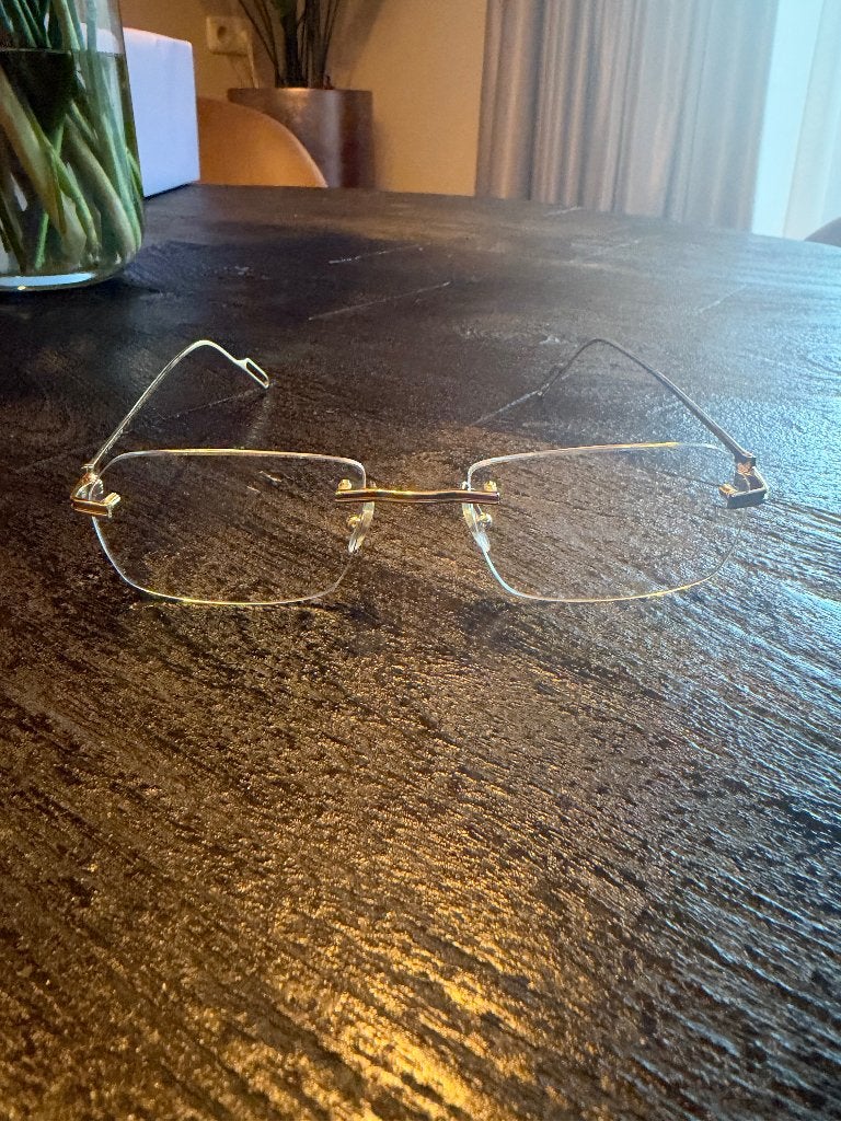 Cartier bril met blue light glazen, Sieraden, Tassen en Uiterlijk, Overige merken, Overige kleuren, Ophalen of Verzenden, Zo goed als nieuw