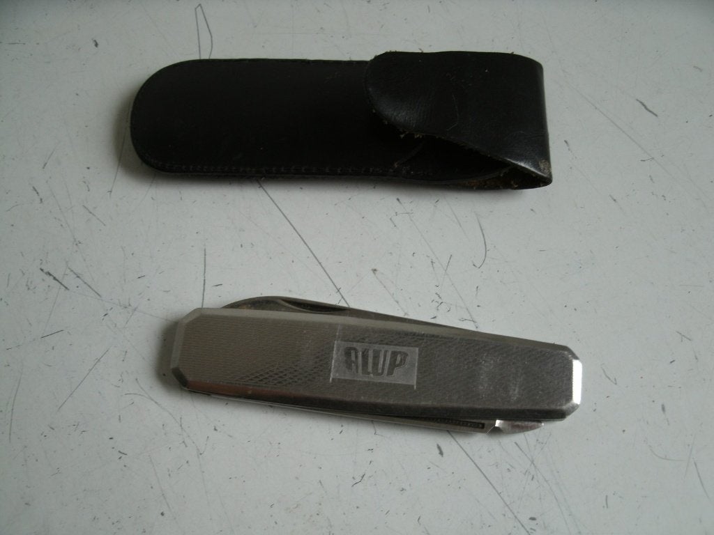 Zakmes, antiek Alup, Ophalen of Verzenden
