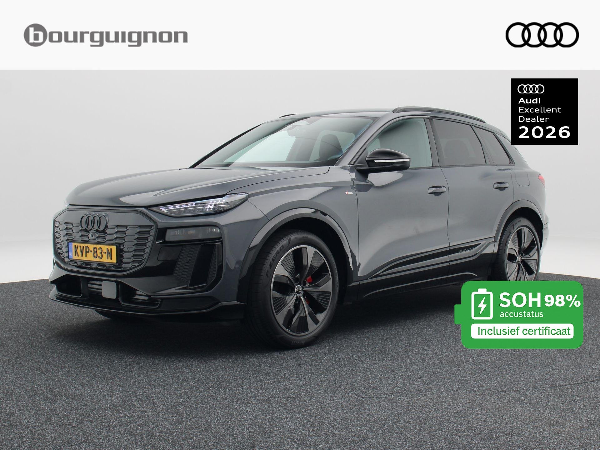 Audi Q6 e-tron S edition performance 100 kWh 306 Pk | Luchtv