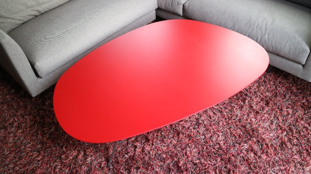 Leolux Liliom XL salontafel., Ophalen, Overige materialen, 100 tot 150 cm, 50 tot 100 cm