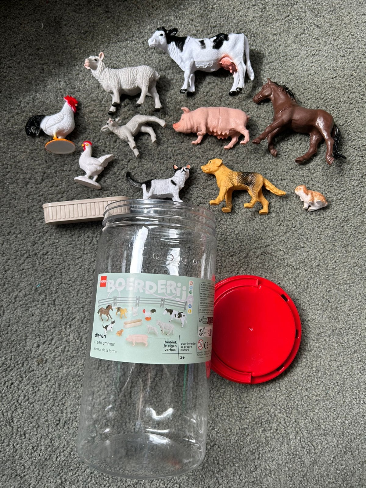 Boerderijdieren van plastic, Ophalen of Verzenden, Zo goed als nieuw, Ontdekken