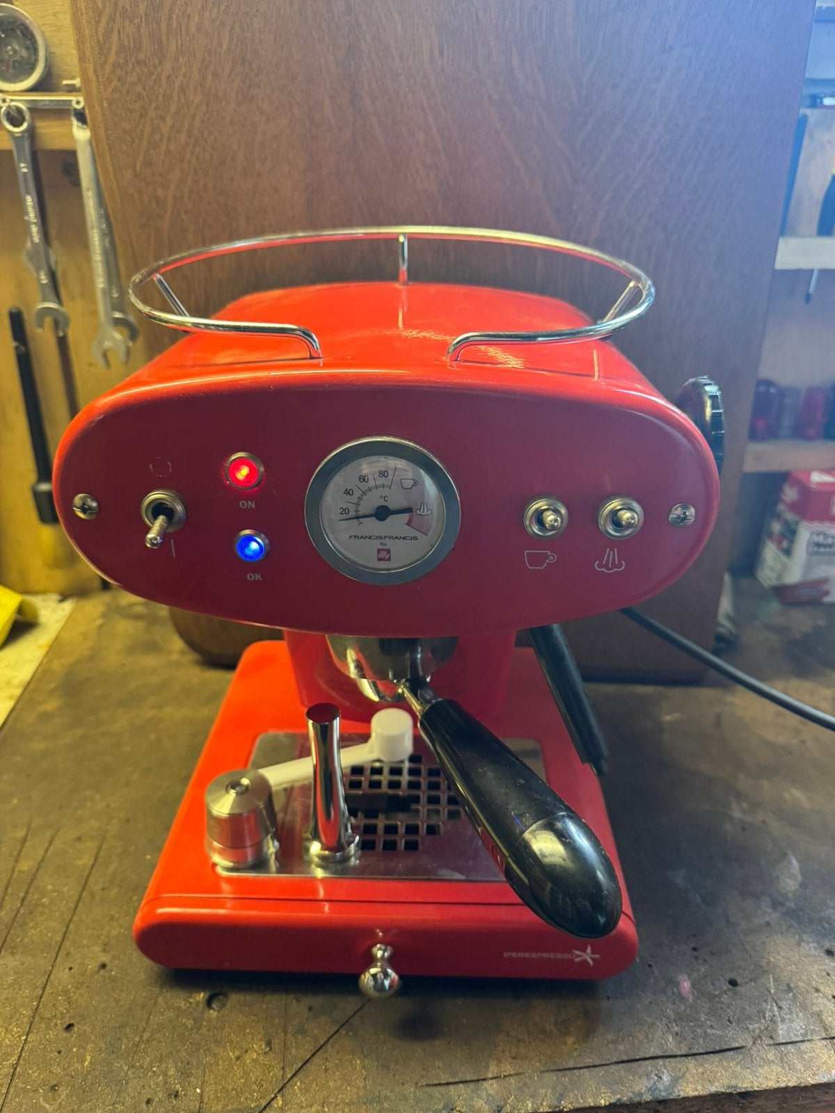Illy X1 koffiemachine, Witgoed en Apparatuur, Koffiezetapparaten, Ophalen of Verzenden, Zo goed als nieuw, Espresso apparaat, Gemalen koffie